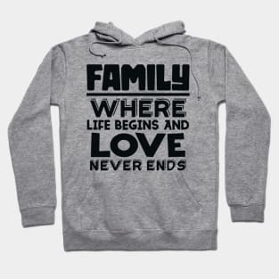 Family Quote 3 Hoodie